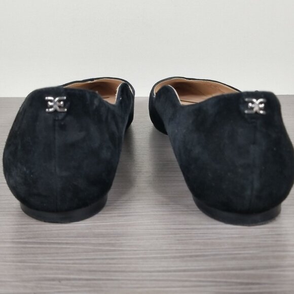 Sam Edelman Riza Flat, Black Suede, Womens Size 9.5 M - Picture 5 of 12